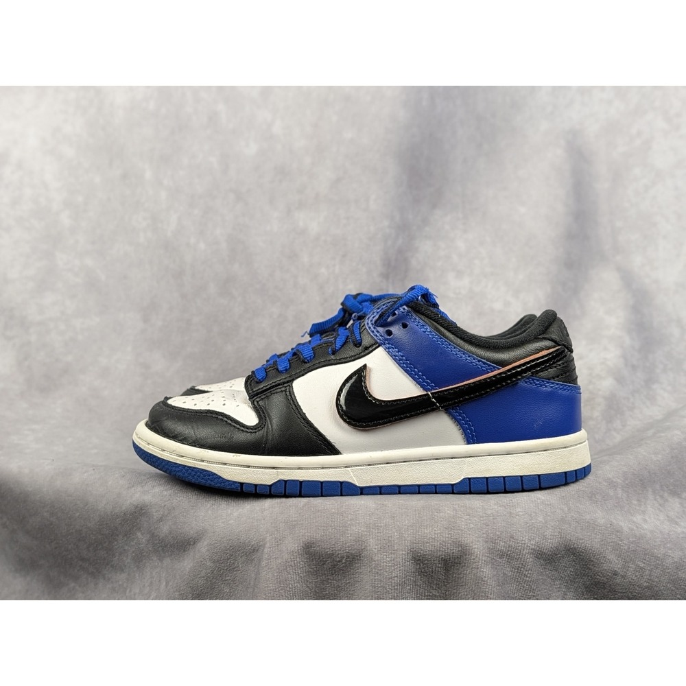 Nike Dunk Low GS Game Royal Black White HF0570-100 Kids Size 3.5Y